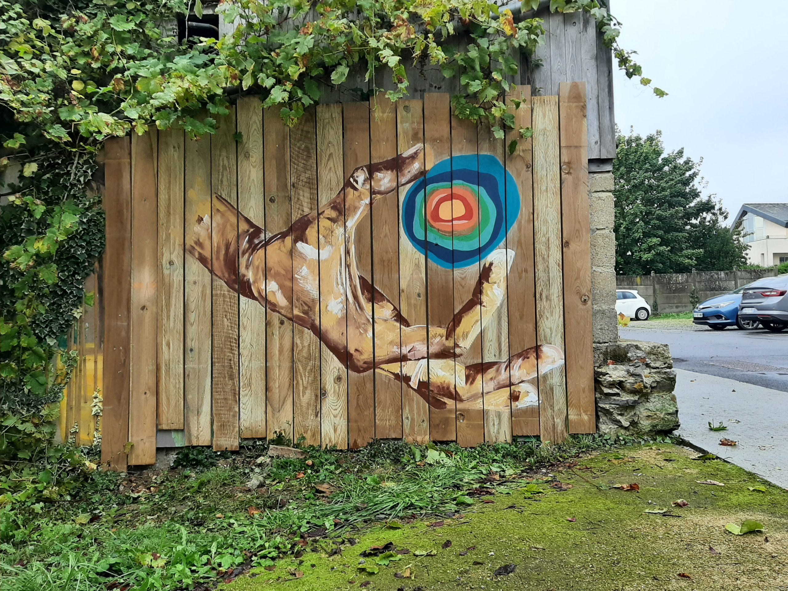 HERB -Fresque street art tiers-lieux Ille-et-Vilaine Bretagne Janzé