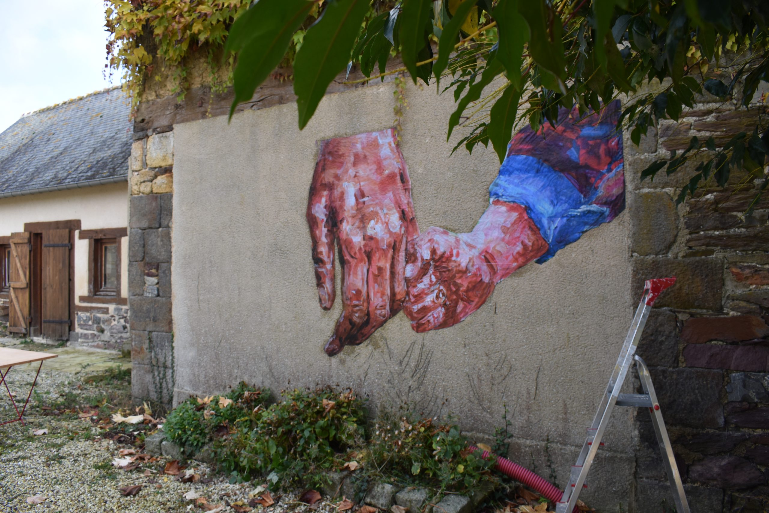 HERB - Fresque marché à la ferme Ille-et-Vilaine Bretagne La Chapelle des Fougeretz