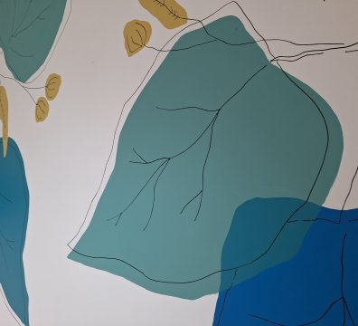 ART KERNH fresque murale décoration intérieure Janzé Tilleul